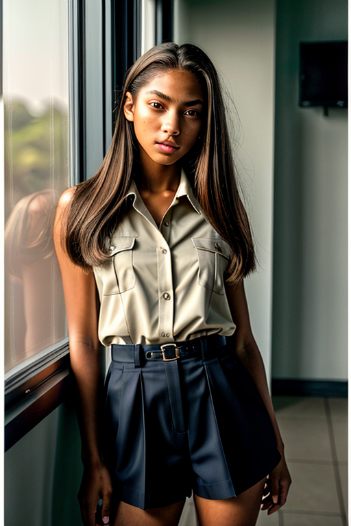 uniform models for girls