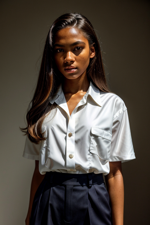 uniform models for college
